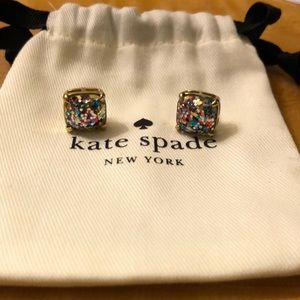 Kate spade glitter earrings